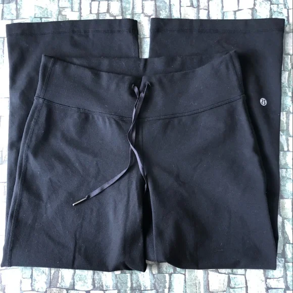Lululemon Wide Leg Crops Sz 4 - Picture 4 of 12